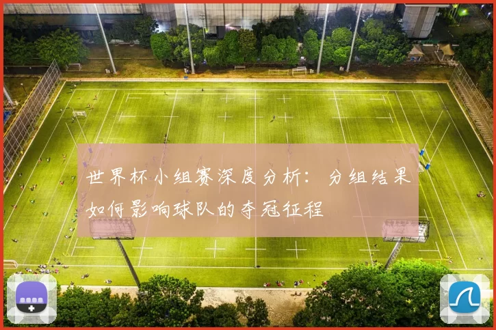 世界杯小组赛深度分析:分组结果如何影响球队的夺冠征程