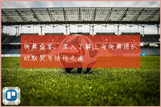 街舞盛宴:深入了解上海街舞团队的默契与协作之道